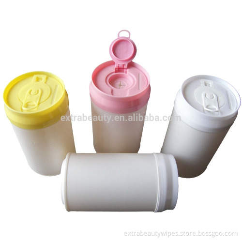 Mini lingettes humides nettoyantes pour bidons